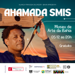 Ahamada Smis traz sua musicalidade e poesia à Salvador em atividades gratuitas promovidas pela Aliança Francesa